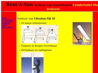 RENT A SUN ZONNEHEMEL VERHUUR