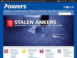 POWERS FASTENERS EUROPE BV