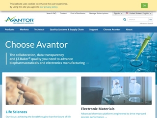AVANTOR PERFORMANCE MATERIALS BV