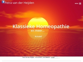 PETRA VD HEIJDEN KLASSIEKE HOMEOPATHIEPRAKTIJK