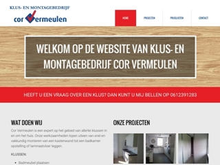 VERMEULEN KLUS EN MONTAGEBEDRIJF COR