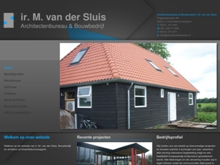 ARCHITECTENBUREAU EN BOUWBEDRIJF SLUIS IR M VD