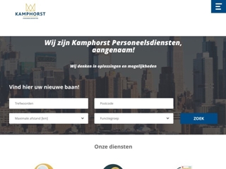 KAMPHORST WERVING EN SELECTIE