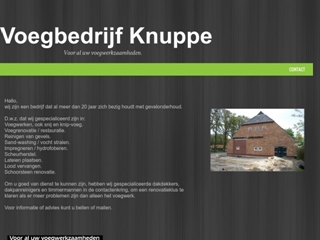 KNUPPE VOEG- EN GEVELREINIGING