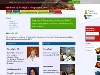 CHIROPRACTIE MW M E SPIES/MW N C ROBINSON