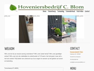 HOVENIERSBEDRIJF C BLOM