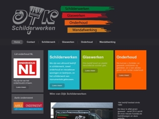 DIJK GLAS- EN SCHILDERSBEDRIJF W G M VAN