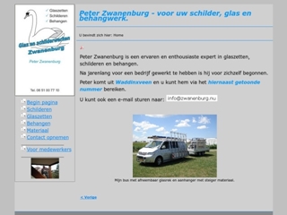 GLAS EN SCHILDERWERKEN ZWANENBURG