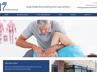 FYSIO- EN MANUELE THERAPIE J M ZWANENBURG