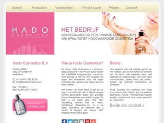 HADO COSMETICS BV