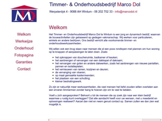 TIMMER- EN ONDERHOUDSBEDRIJF MARCO DOL