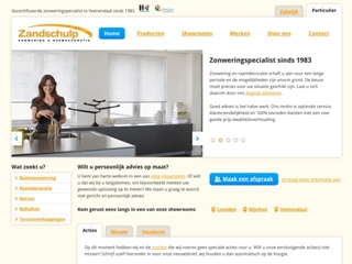 ZANDSCHULP ZONWERING & RAAMDECORATIE