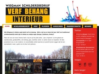 WIEGMAN SCHILDERSBEDRIJF / VERF BEHANG INTERIEUR