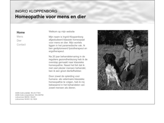 HOMEOPATHIE VOOR MENS EN DIER