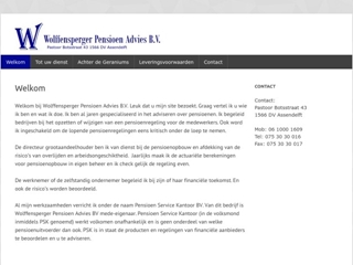 WOLFFENSPERGER PENSIOEN ADVIES BV