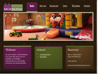 ONDER DE HOGE DENNEN CAFE RESTAURANT- ZALENCENTRUM