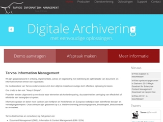 TARVOS INFORMATION MANAGEMENT