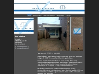 GOED IN BALANS