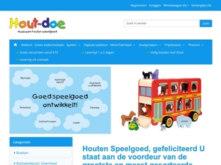 HOUT-DOE DUURZAAM HOUTEN SPEELGOED