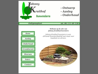 JOHNNY KRUITHOF HOVENIERS