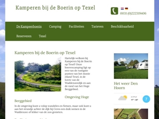 KAMPEREN BIJ DE BOERIN