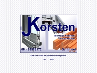 KORSTEN MONTAGE KOZIJNEN EN TIMMERWERKEN