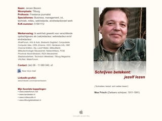 BEZEM JOURNALIST JEROEN