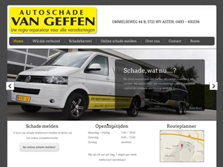 AUTOSCHADE VAN GEFFEN