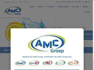 AMC SCHOONMAAK BEDRIJFSCATERING GEVELRENOVATIE