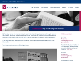 ACCANTHUS ACCOUNTANTS & BELASTINGADVISEURS