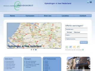 ARENDSHORST INFORMATICA-OPLEIDINGEN