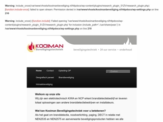 KOOIMAN BEVEILIGINGSTECHNIEK
