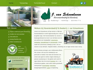 SCHOONHOVEN HOVENIERSBEDRIJF & KWEKERIJ J VAN