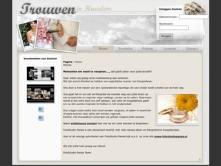 PANDA TROUWREPORTAGES FOTO