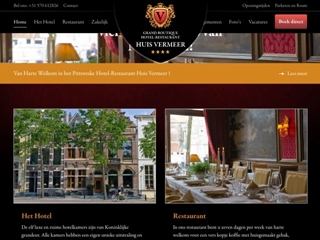 VERMEER GRAND BOUTIQUE HOTEL HUIS BV