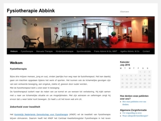 ABBINK FYSIO- MANUELE- EN KINDERFYSIOTHERAPIE