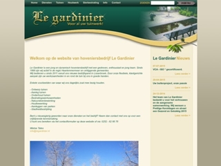 GARDINIER TUINAANLEG LE