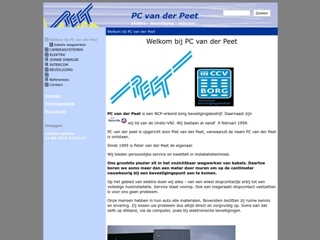PEET P C VD