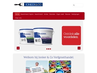 JONKER & CO VERFGROOTHANDEL