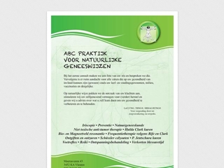 ABC PRAKTIJK VOOR NATUURLIJKE GENEESWIJZEN