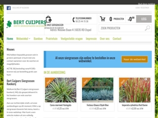 KWEKERIJ BERT CUIJPERS SIERGRASSEN EN VASTE PLANTEN