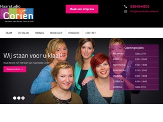 HAARSTUDIO CORIEN DAMES HEREN & KIDS HAARMODE