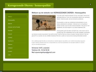 KERNGEZONDE DIEREN HOMEOPATHIE