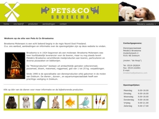 DIERENSPECIAALZAAK PETS EN CO BROEKEMA
