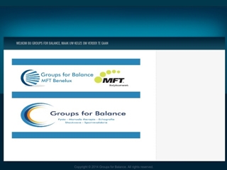 GROUPS FOR BALANCE- FYSIOTHERAPIE ALKMAAR WEST