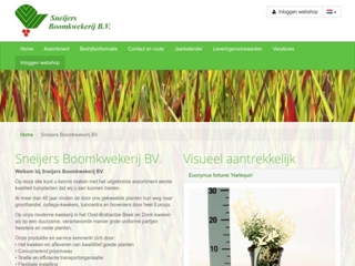 SNEIJERS BOOMKWEKERIJ BV
