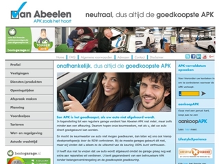 ABEELEN NEUTRAAL APK STATION VAN