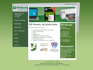 AD QUESTO DE JUISTE TOETS