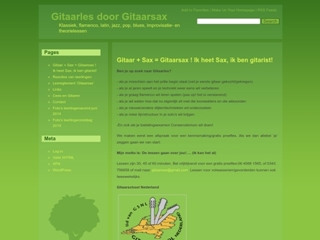 GITAARSAX