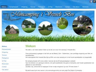 VRESSELS BOS MINICAMPING 'T